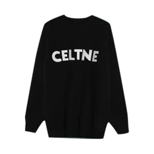 Classic O-neck Fashion Letter Printed Vintage Female Hoodies American Style Autumn Chic Loose Solid Color Women Hoodies