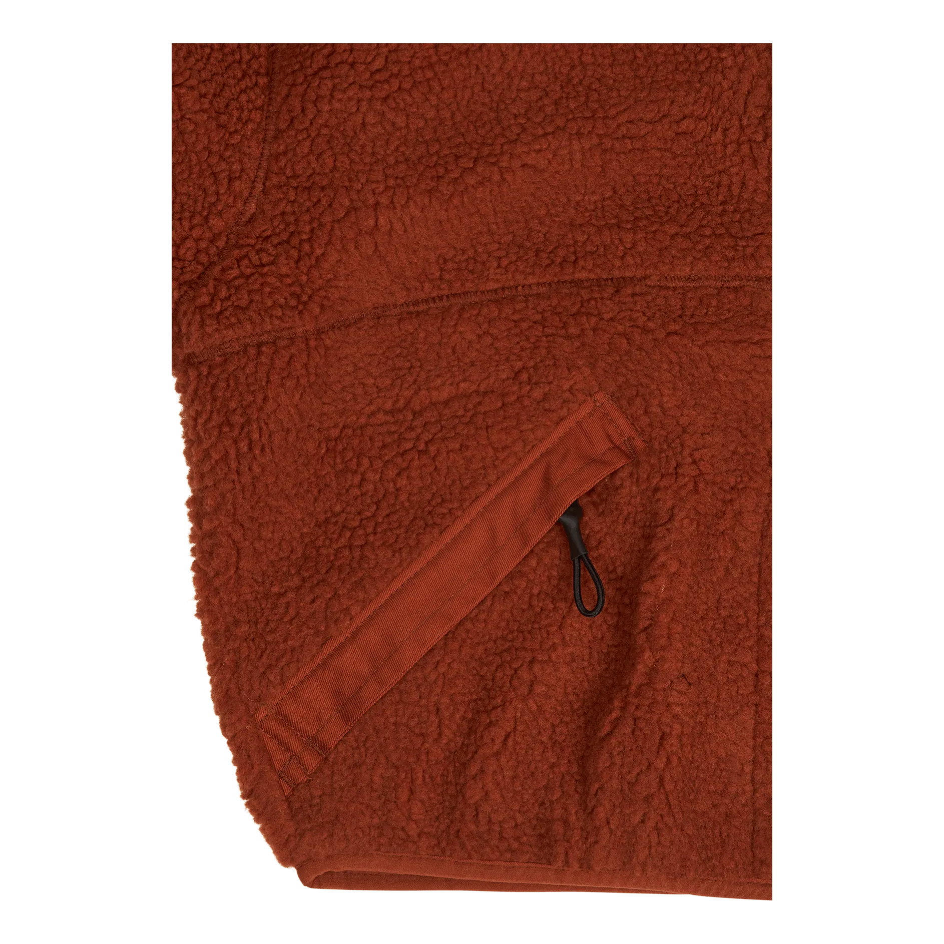Red Chute Fleece W Gingerbread